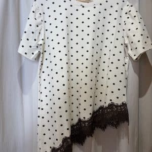 T-shirt à pois